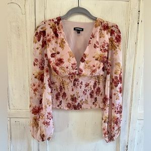 Express Floral Blouse